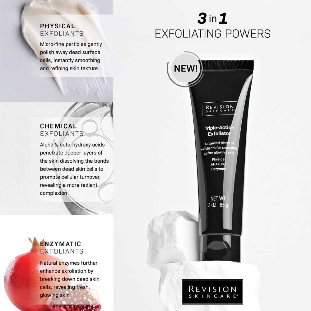 Triple Action Exfoliator
