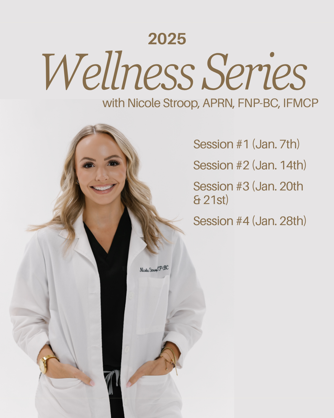 2026 Virtual Wellness Series with Nicole Stroop! FULL SERIES