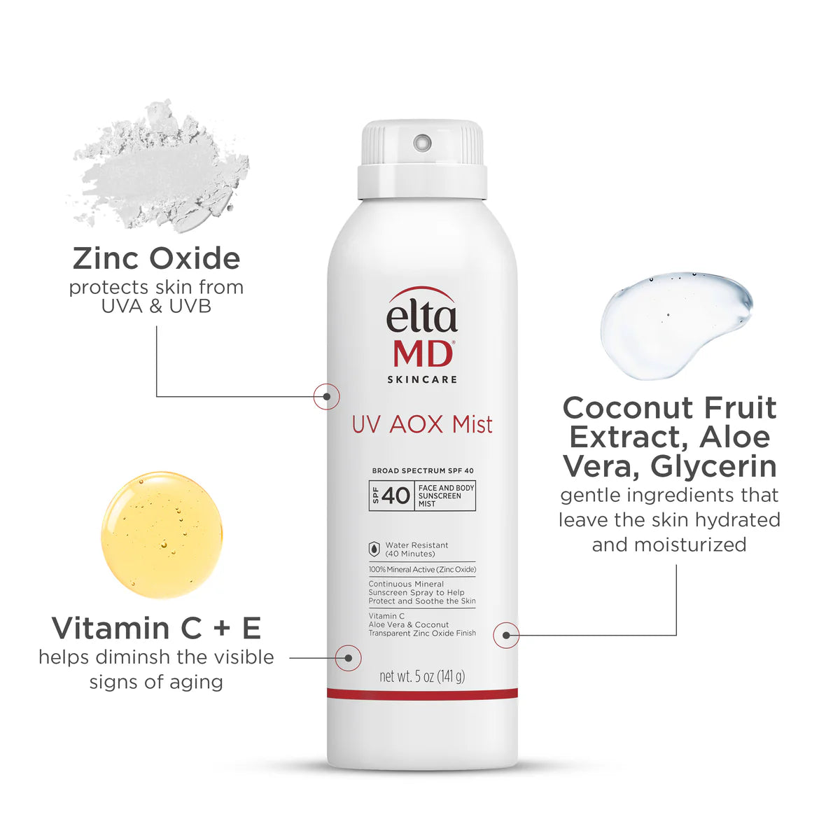 EltaMD UV AOX Mist Spray - 50 SPF
